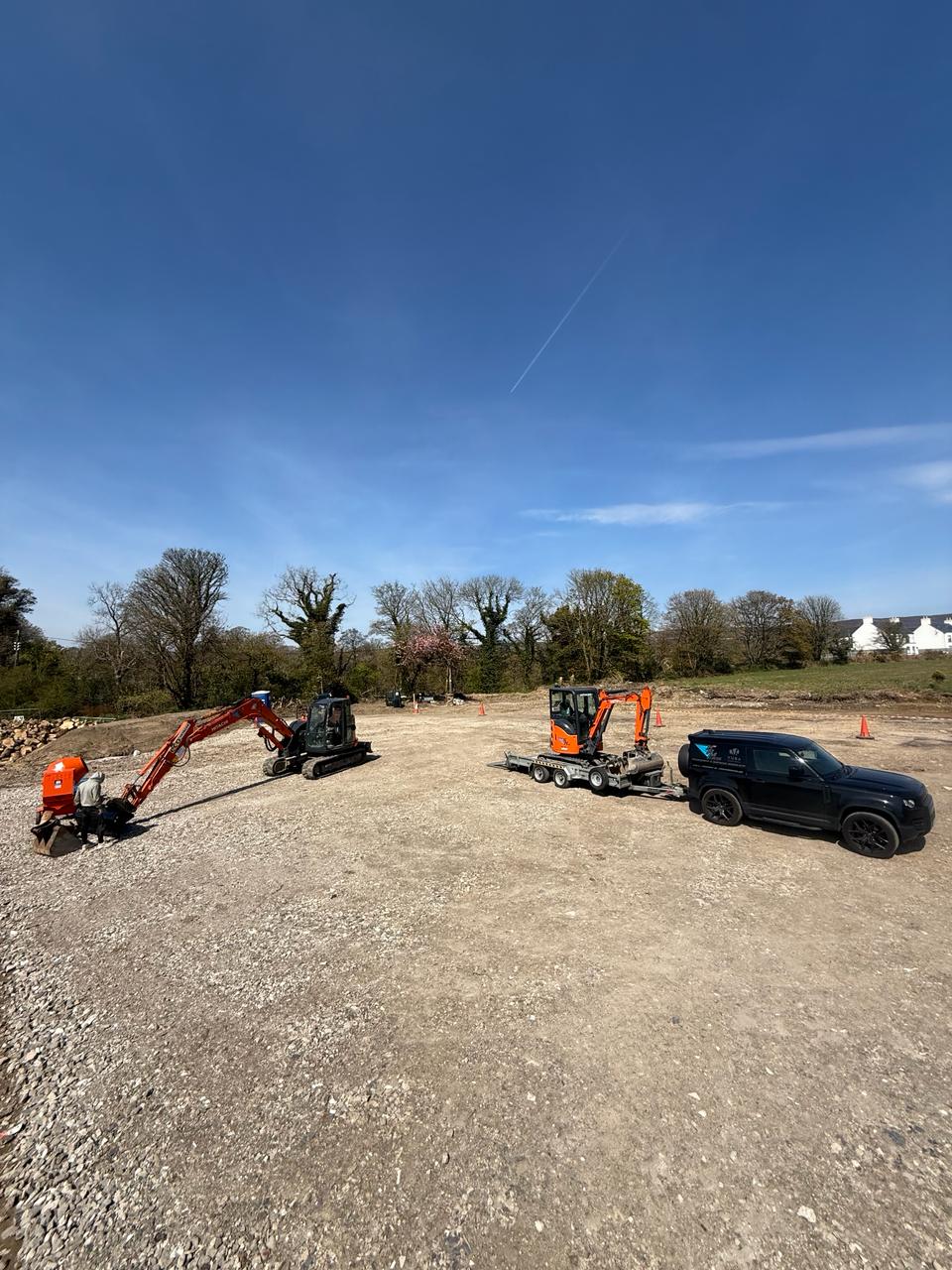 HPM excavators groundworks Isle of Man