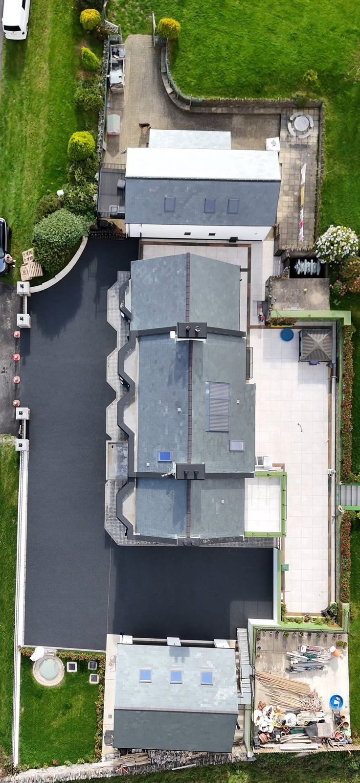 HPM resin driveway project Isle of Man